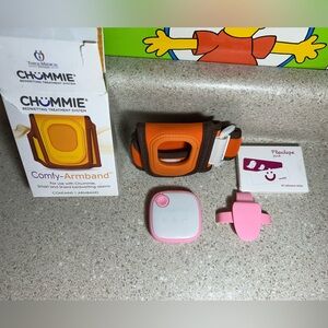 Chummie Elite Bedwetting Alarm Pink! Model TCE25 w/ wristband + flexitape